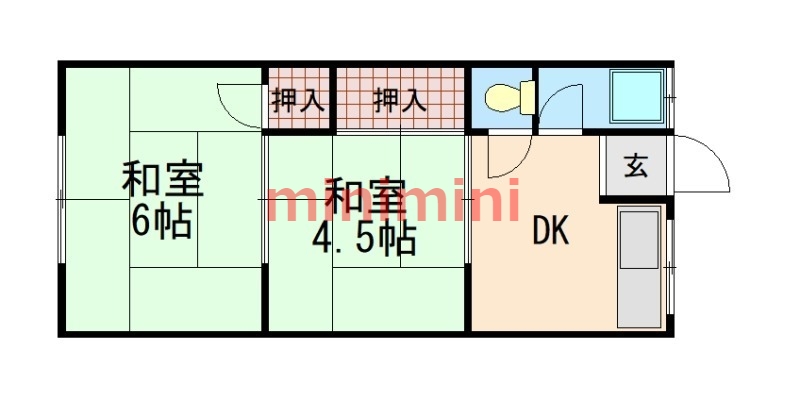 【第1山野文化の間取り】