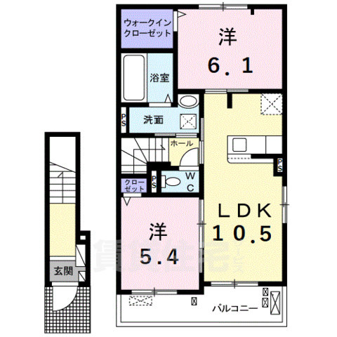 ボーテ・アプローズの間取り