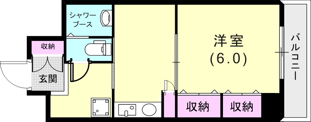 ブルームライフ兵庫の間取り