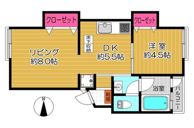 ヴィラ千歳の間取り