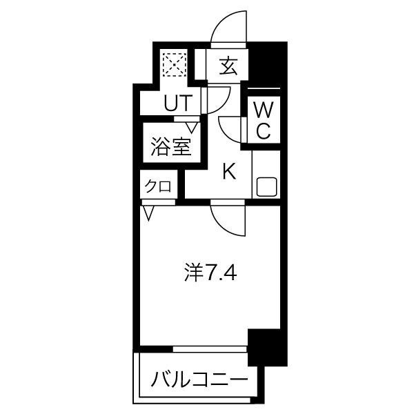 【LEGESTA兵庫リバージュの間取り】