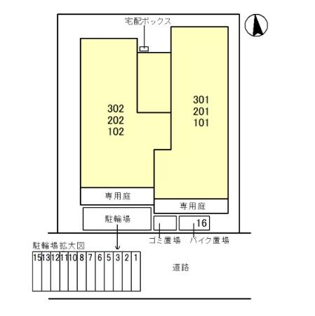 【西宮市小松南町のアパートのその他共有部分】