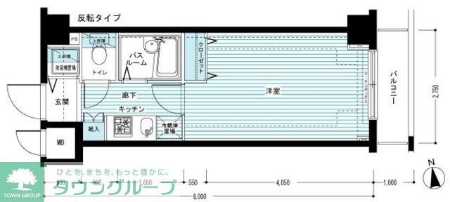 トーシンフェニックス江戸川橋の間取り