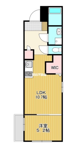 筑紫野市針摺西のマンションの間取り