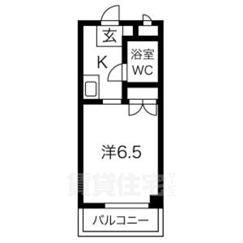 メゾンフクイの間取り