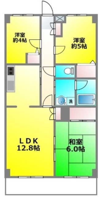 メゾンソレイユの間取り