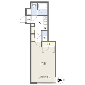 【ＣＯＺＹ茶屋ヶ坂の間取り】