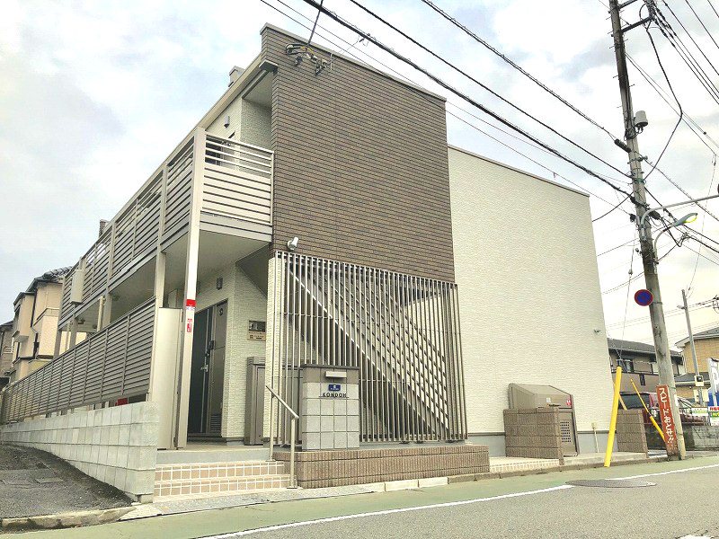 建物外観　中神駅徒歩圏内です。