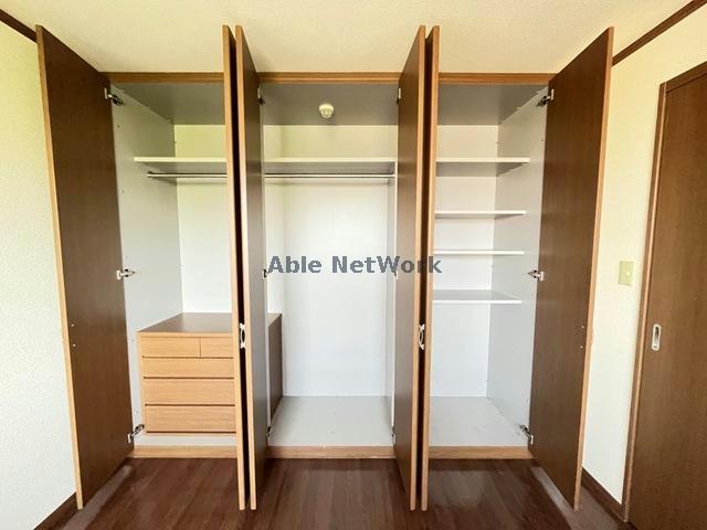 収納　超大容量のクローゼット