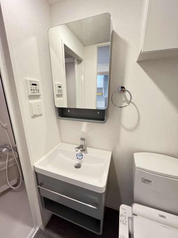 洗面設備　洗面所です