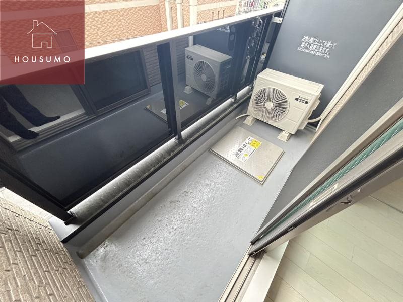 バルコニー　バルコニー付きです