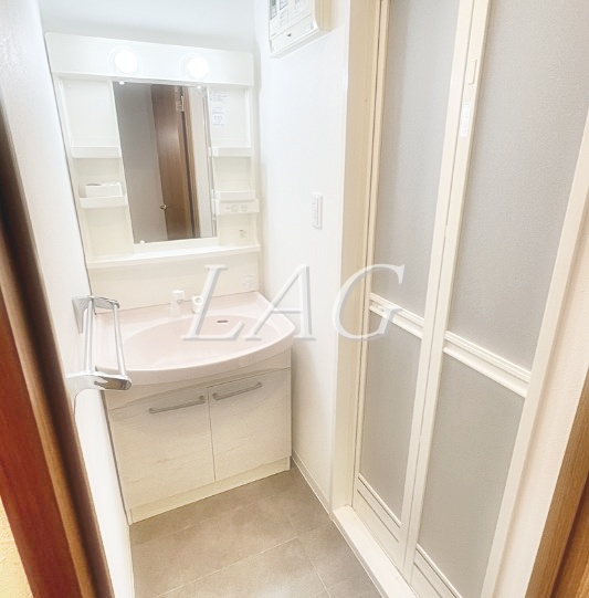 洗面設備　洗面台です。