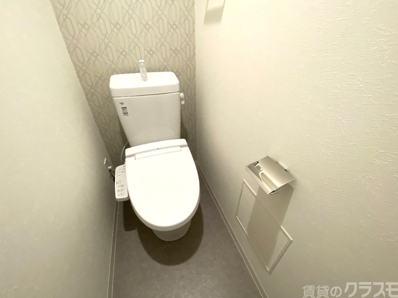 トイレ　温水洗浄便座です！