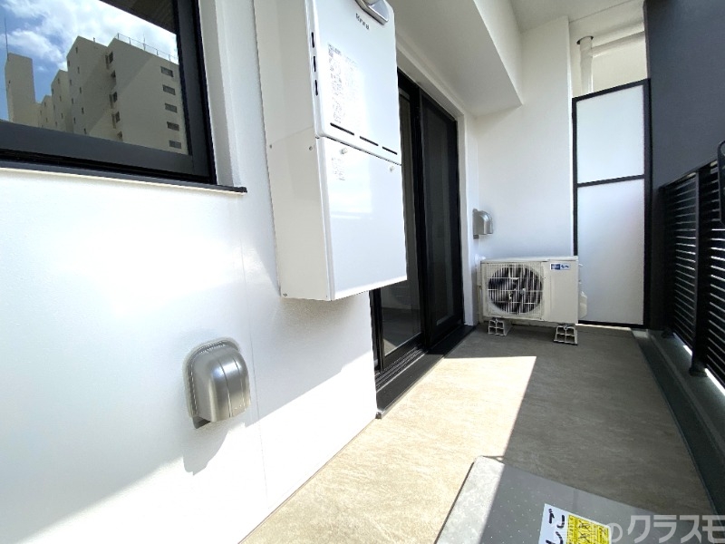 バルコニー　西向きバルコニーです。