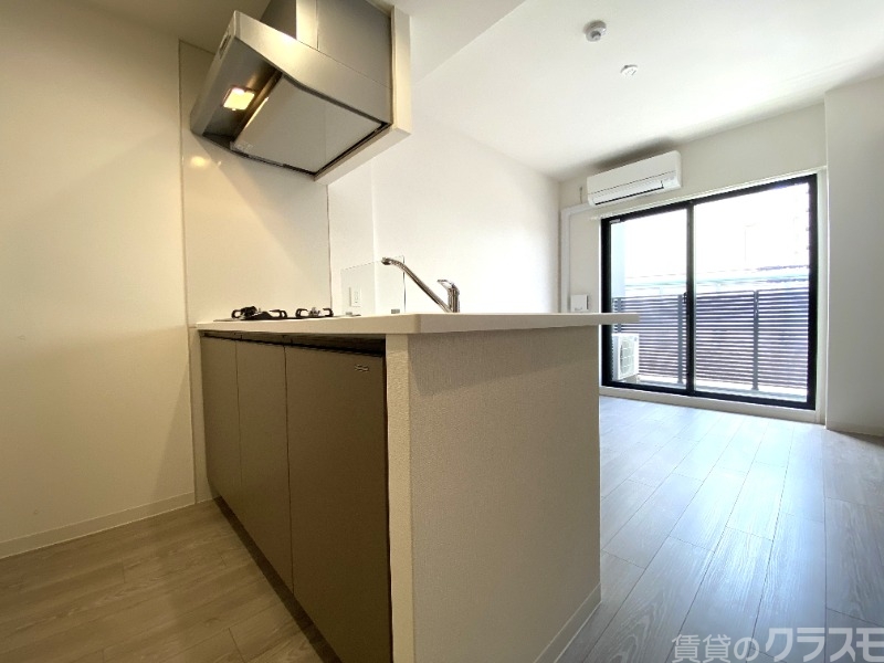 居室・リビング　憧れのカウンターキッチンです。