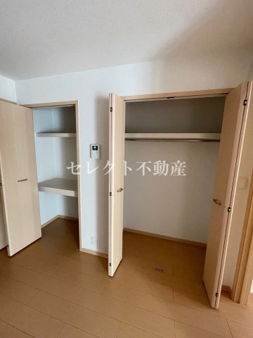 収納　【グレイス　Ｖｉｌｌａ　I】大きなものも収納できそうです