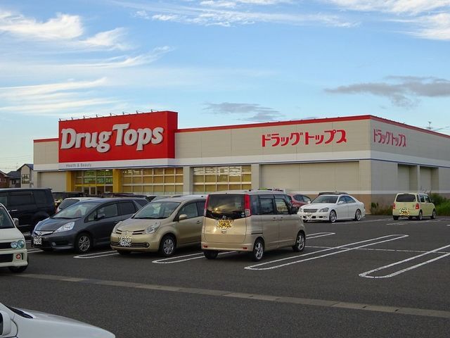 ドラックストア　ドラッグトップスかめだ三條岡店（ドラッグストア）まで850m