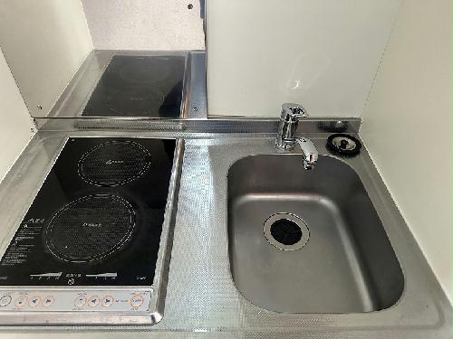 キッチン　キッチン混合水栓設置済みです