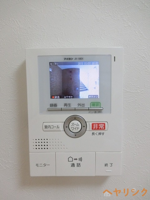 セキュリティ　カメラ付きインターフォン