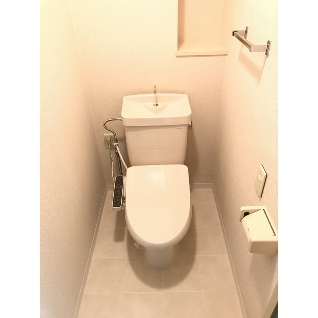 トイレ　準備中