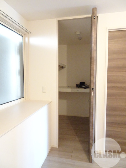 収納　ウォークインクローゼット