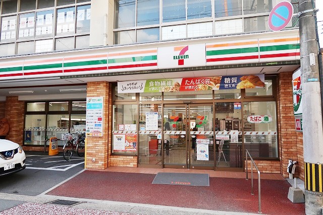 コンビニ　セブンイレブン 博多美野島通り店（コンビニ）まで565m