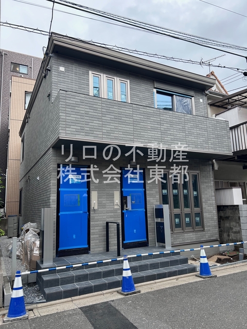 建物外観　建築中のため実際の建物と設備等が変更になる場合がございます。