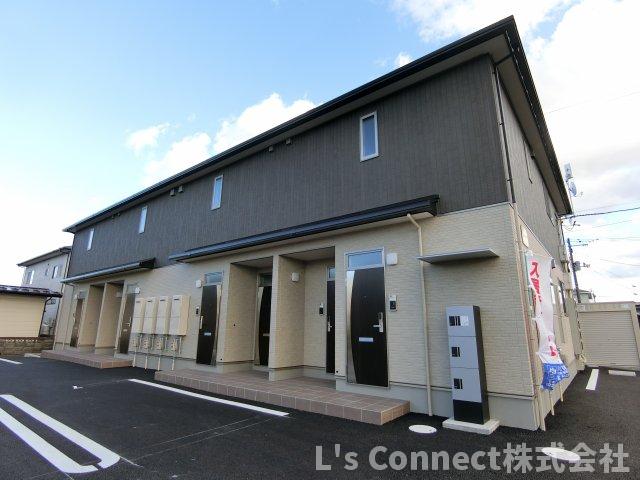 建物外観　２０２１年築のアパートです。