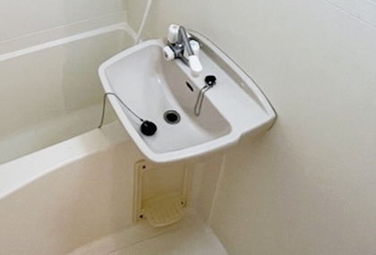 洗面設備　身支度に便利な洗面台です♪