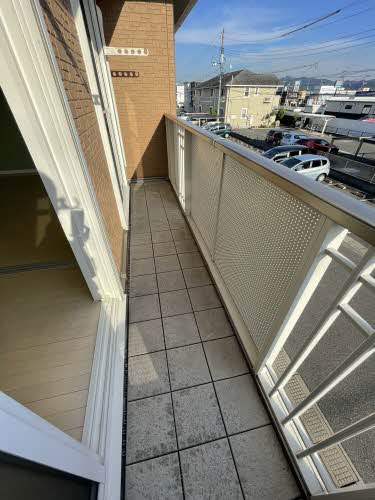 バルコニー　南向き