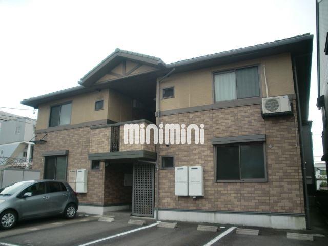 建物外観　全室角部屋のコーポ