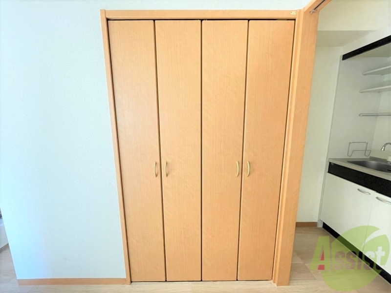収納　お部屋にはクローゼットが付いていますよ～