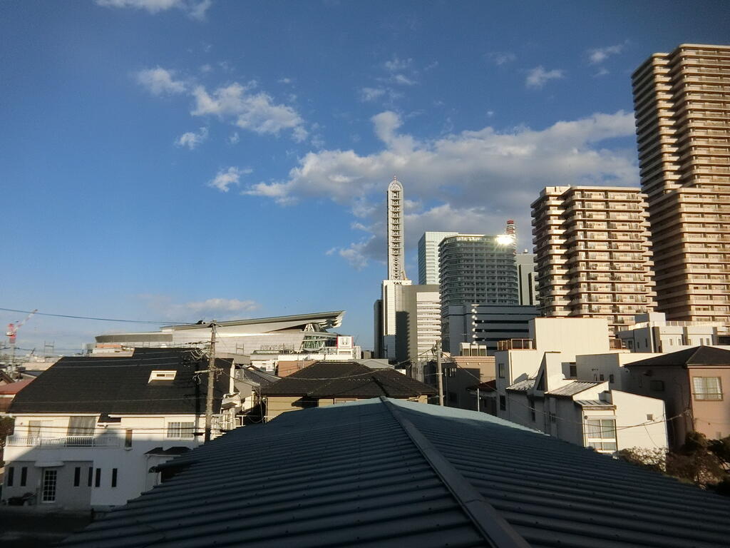 眺望　さいたま新都心駅方面を望む