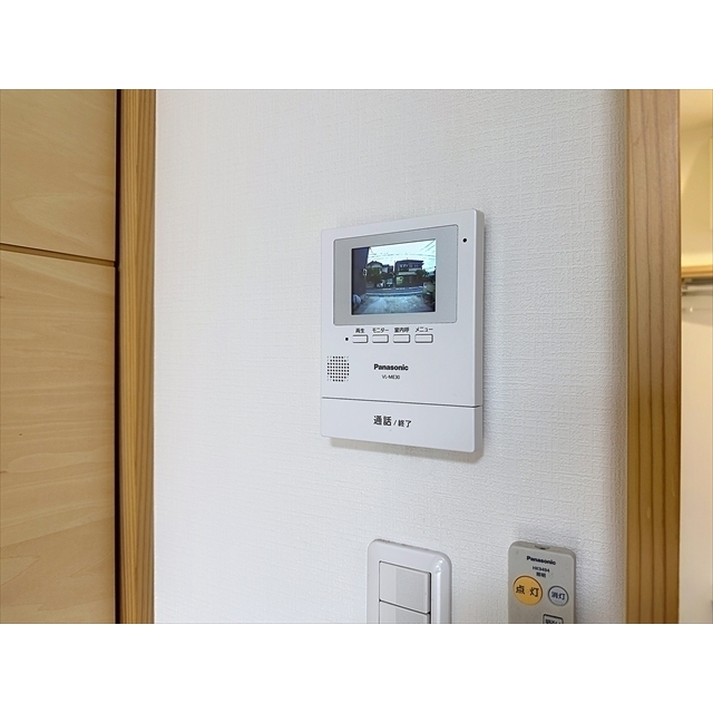 セキュリティ　来客は映像で見れるＴＶドアホン
