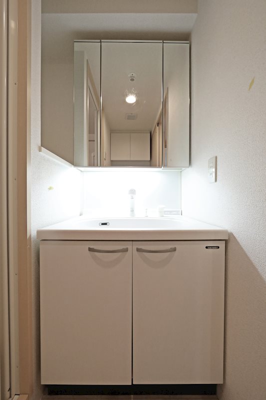 洗面設備　独立洗面台　脱衣所　シャワー付き洗面台