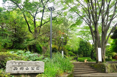 公園　西郷山公園（公園）まで1665m