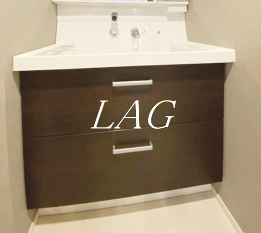 洗面設備　洗面台です。