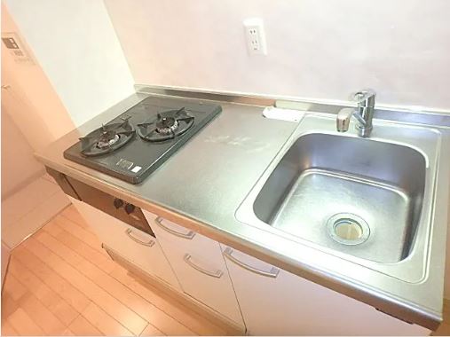 キッチン　2口コンロ