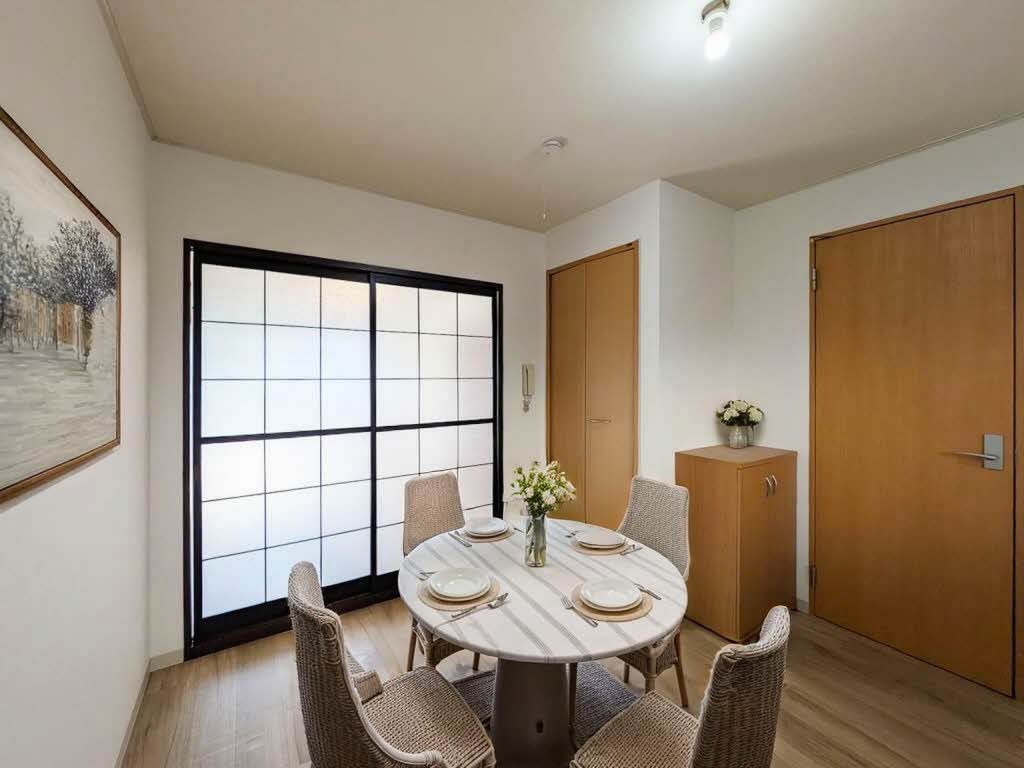 居室・リビング　ＣＧ家具の為実際のお部屋には家具家電は付随しておりません。