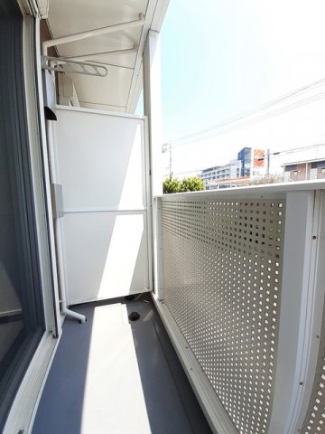 バルコニー　落ち着いた時間を過ごせるバルコニーです