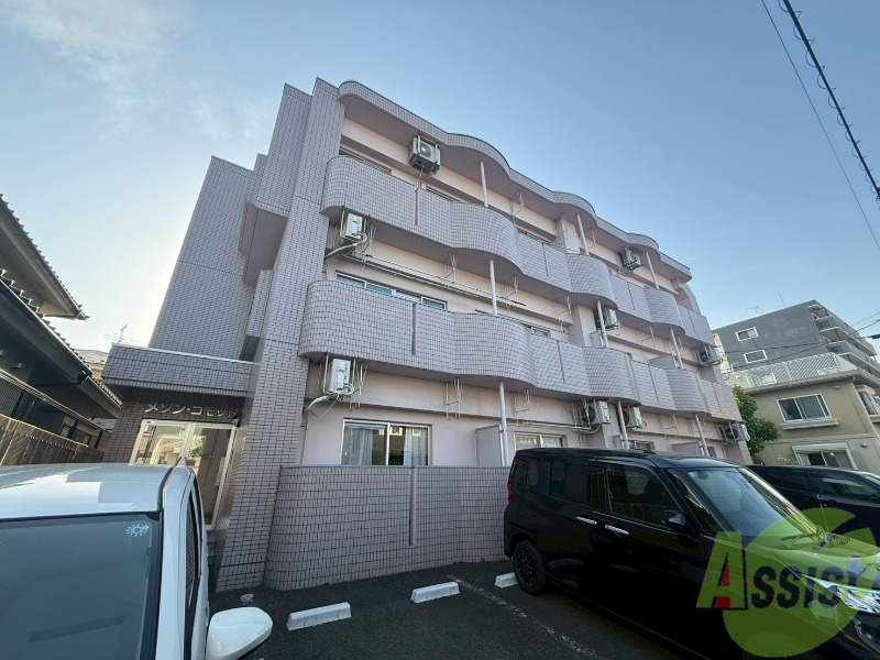 建物外観　仙台市宮城野区高砂１丁目「メゾンコモッド」