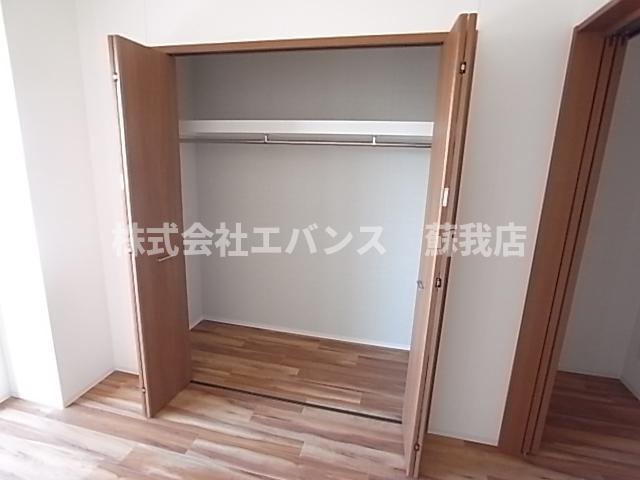 収納　十分な収納スペースがあります