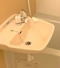 洗面設備　洗面台です。