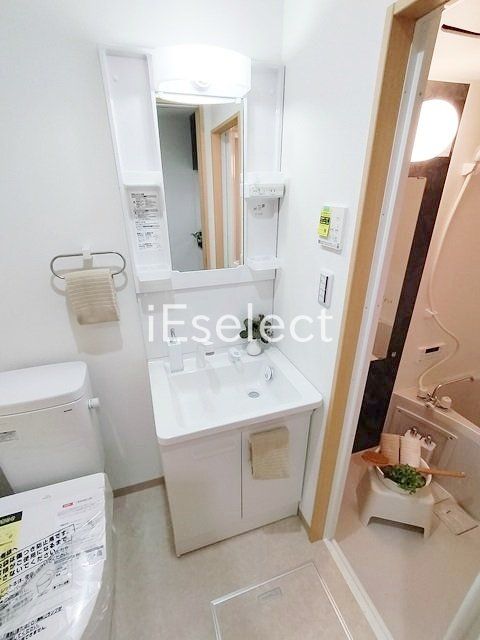 洗面設備　忙しい朝に便利なシャンプードレッサー♪