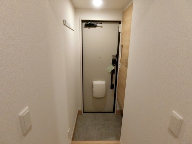 玄関　同社施工