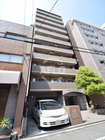 建物外観　ラナップスクエア難波　重厚感にある分譲の外観