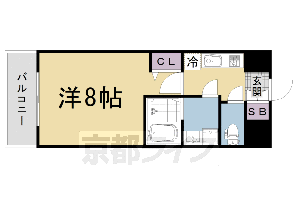 Daiwa Grace Maison 京都西七条の間取り写真
