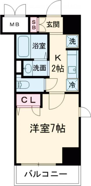 Je Glycine 寿町の間取り写真