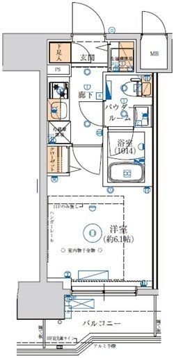 SHOKEN Residence 横浜阪東橋の間取り写真