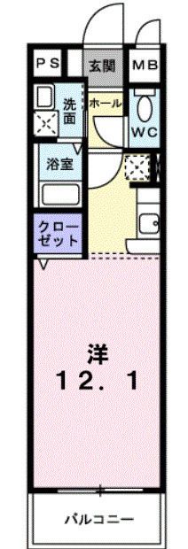 ポールスターの間取り写真